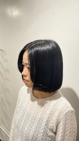 ショート ハラダ クルミのヘアスタイル