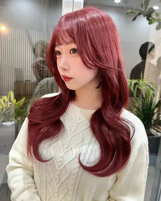 ロング 抜きっぱなしブロンド /ハイトーン/カナタのヘアスタイル