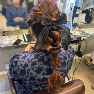 ロング ヘアアレンジ 透明感カラー🫧 /有野ひかりのヘアスタイル