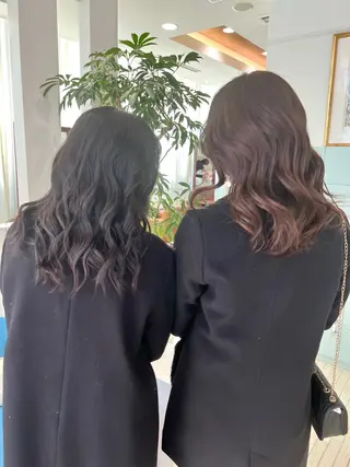 ミディアム カラー ヘアアレンジ 🌈インナーカラー ‘ショウマ’🌈のヘアスタイル