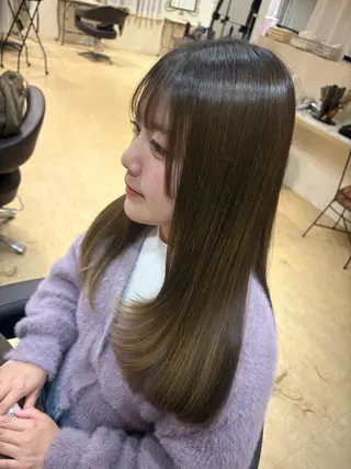 ロング 水村 菜々美のヘアスタイル
