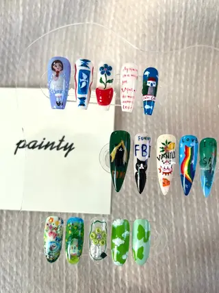 ネイル Painty nailのネイルデザイン