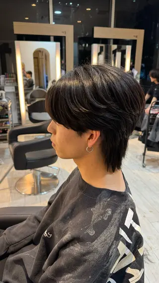 パーマ メンズ rinko/メンズ/ ブリーチカラー/栄のヘアスタイル