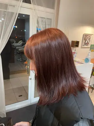 セミロング 笠間 悠月のヘアスタイル