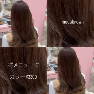 カラー 🍒Megumi /暖色寒色系カラーのヘアスタイル