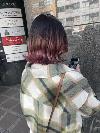 ミディアム カラー ヘアアレンジ 🔥メンズ特化🔥 木村 祐太のヘアスタイル