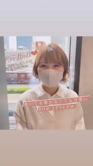 ショート Erina レイヤー/似合わせ♡のヘアスタイル