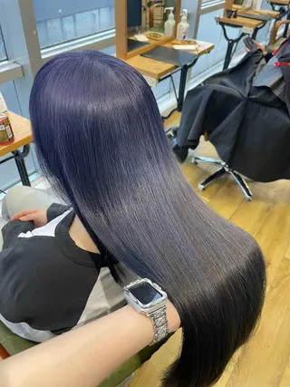 ロング カラー 🪽はづき🫧 簡単垢抜けカラー🪽のヘアスタイル