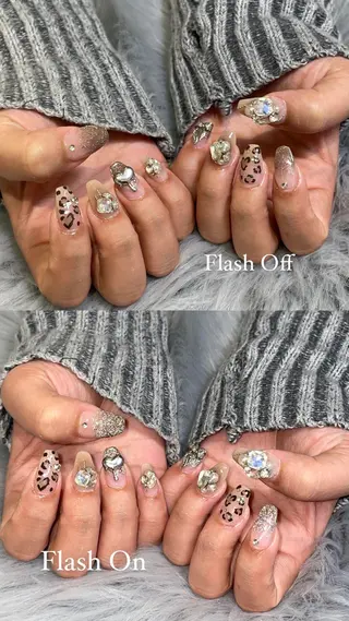ネイル RICO Nail パーツつけ放題🌈のネイルデザイン