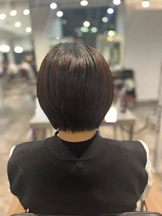 ショート 梅田🎀似合わせ /艶感カラー/長谷のヘアスタイル