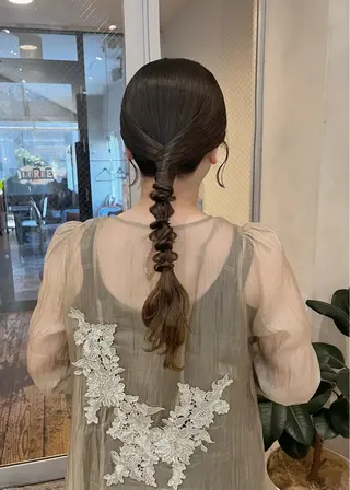 ヘアアレンジ nakahara madokaのヘアスタイル