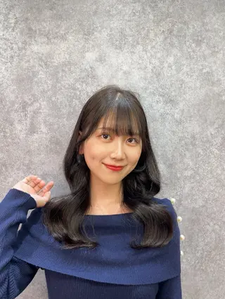セミロング cocoa船橋🦄 chinamiのヘアスタイル
