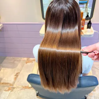 ロング 🍀失敗しない 縮毛矯正熊谷竜馬🍀のヘアスタイル