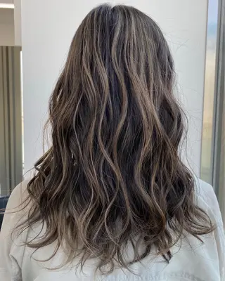 ロング カラー パーマ ヘアアレンジ キッズ ★ 里奈★のヘアスタイル