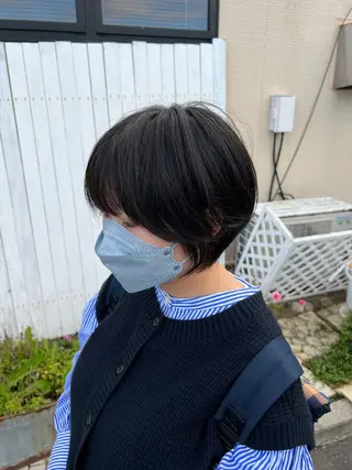 ショート 大野 智亜里のヘアスタイル