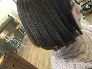 カラー 【mokuオーナー】 ちはるのヘアスタイル