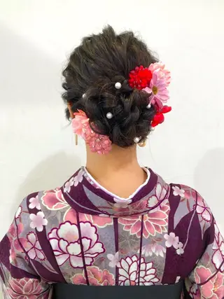 ヘアアレンジ トレンドヘアーに🌈 川村　静香のヘアスタイル