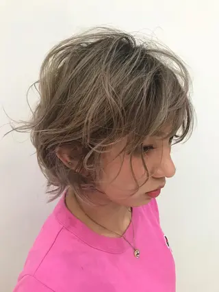 ショート 大山 晃介のヘアスタイル