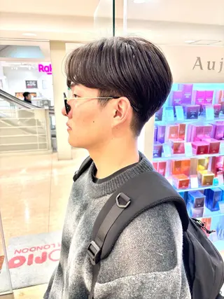 パーマ メンズ メンズショート/ メンズパーマ藤森のヘアスタイル