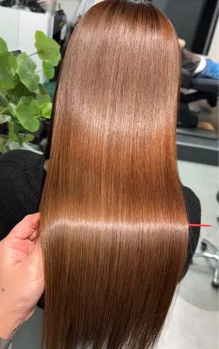 ロング カラー 糸川 伸樹のヘアスタイル