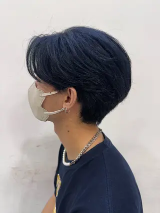 ショート カラー メンズ REM/荻窪 takeruのヘアスタイル