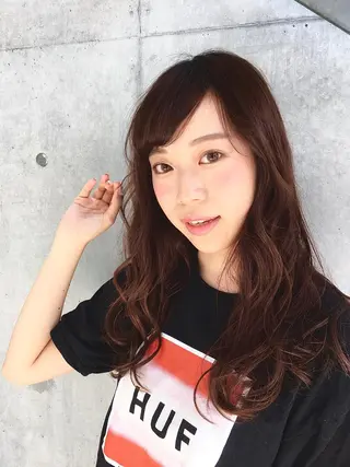 ロング カラー ✨髪質改善縮毛矯正✨ 宇田川修平のヘアスタイル