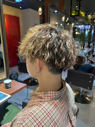 ショート パーマ Makino🌷 牧野有花のヘアスタイル