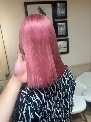 セミロング カラー 髪質改善 /絹髪🫧ゆたかのヘアスタイル