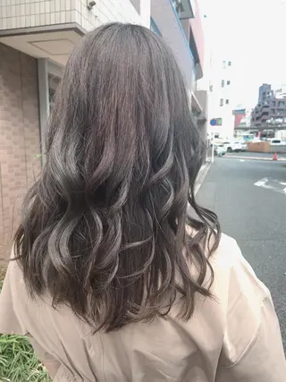 ロング カラー ヘアアレンジ 韓国hair🦋 Nanaのヘアスタイル