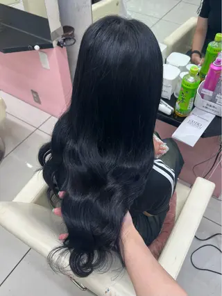 ロング シーズン エクステ/大阪梅田駅のヘアスタイル