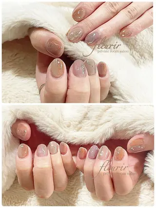 ネイル フルリール 【プライベートサロンのネイルデザイン