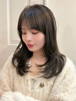 ロング rena/レイヤー /メンズ◎のヘアスタイル