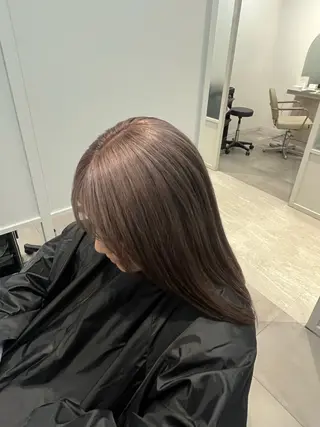 ロング カラー みう/仙台/暖色/ 艶髪/顔周りカット/のヘアスタイル