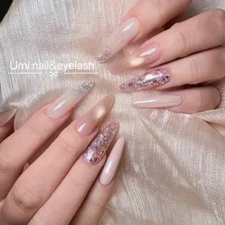 ロング Umi nail& eyelash ゆみのネイルデザイン
