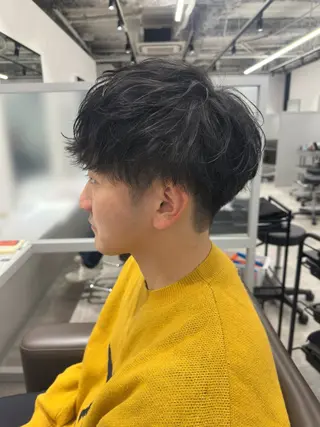 ショート パーマ メンズ 加藤拓海 /モデル募集中のヘアスタイル