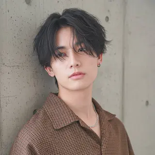 ショート メンズ 髪質改善カラー/艶髪 /レイヤー/新免世翔のヘアスタイル