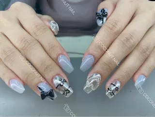 ネイル 神田 ココナッツのネイルデザイン