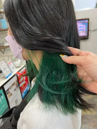 セミロング カラー maimi .のヘアスタイル