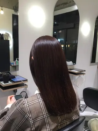 セミロング ✨あなたのお悩み解消 美容師✨TOMOKAのヘアスタイル