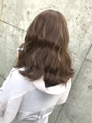 ミディアム カラー ブリーチ指名 No.1🦋KOKIのヘアスタイル