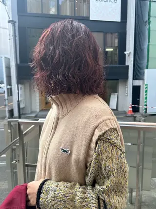 パーマ 北條 太基のヘアスタイル