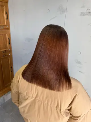 セミロング マツダ レンのヘアスタイル