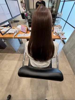 ロング 馬場 一輝のヘアスタイル