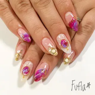 ネイル プライベートサロン Fuflaのネイルデザイン