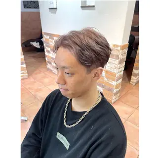 ショート カラー ヘアアレンジ メンズ 🦋エクステ/透明感 カラー🦋宮川莉央のヘアスタイル
