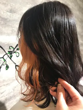 ミディアム Blanco 村松 美里のヘアスタイル