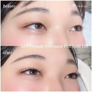 マツエク・マツパ Sweeteyes 金山店のマツエク・マツパデザイン