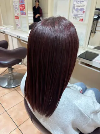 セミロング 3月で掲載終了です BASSA Aikaのヘアスタイル