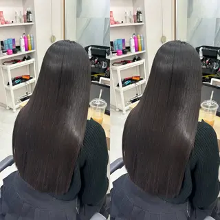 ロング ✨縮毛矯正特化✨️ /💎若山竜生💎のヘアスタイル