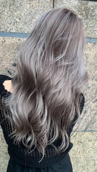 ロング カラー パーマ ヘアアレンジ メンズ キッズ ネイル マツエク・マツパ カラー特化サロン Eir心斎橋のヘアスタイル